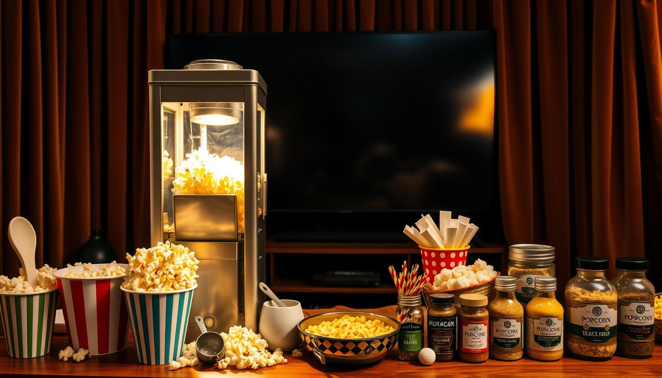 DIY Popcorn Stands and Snack Bars for Your Home Theater