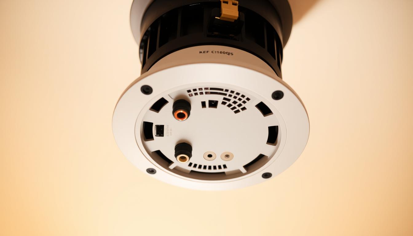 KEF Ci160QS Connectivity Options KEF Ci160QS Connectivity Options