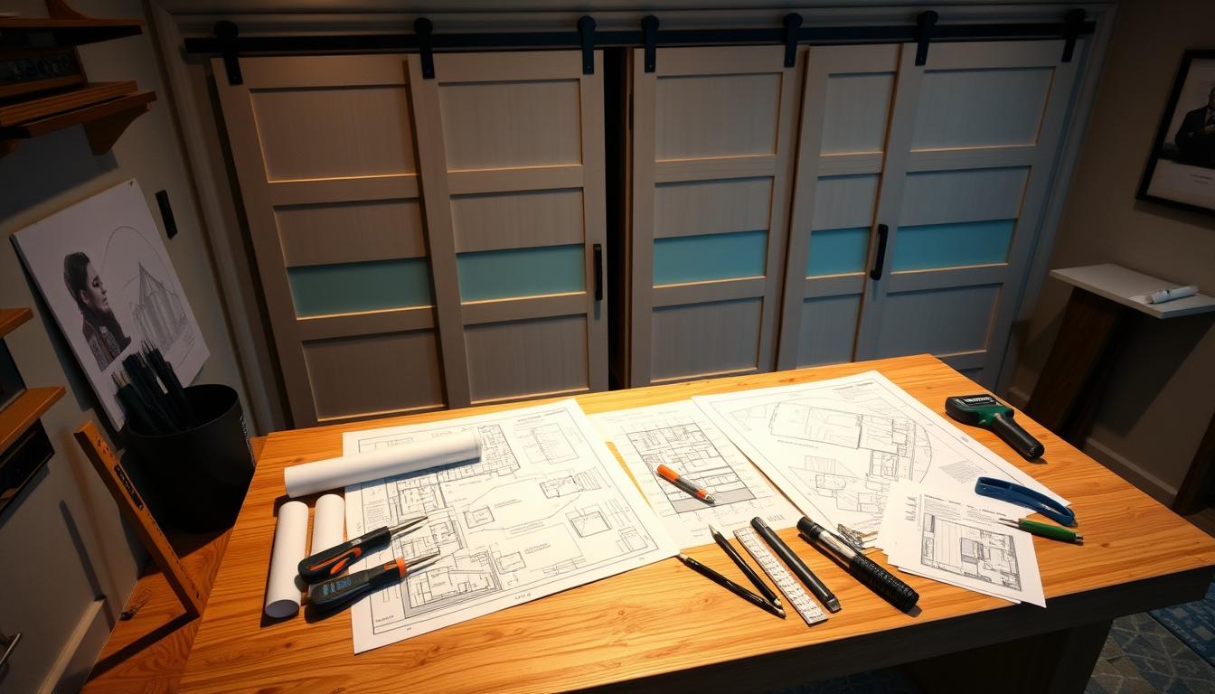 closet door planning