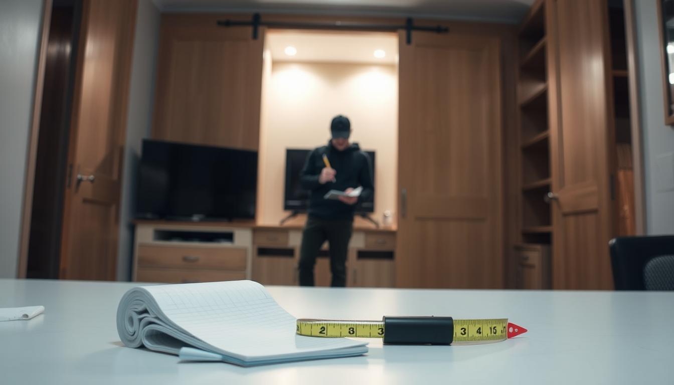 closet measurement process