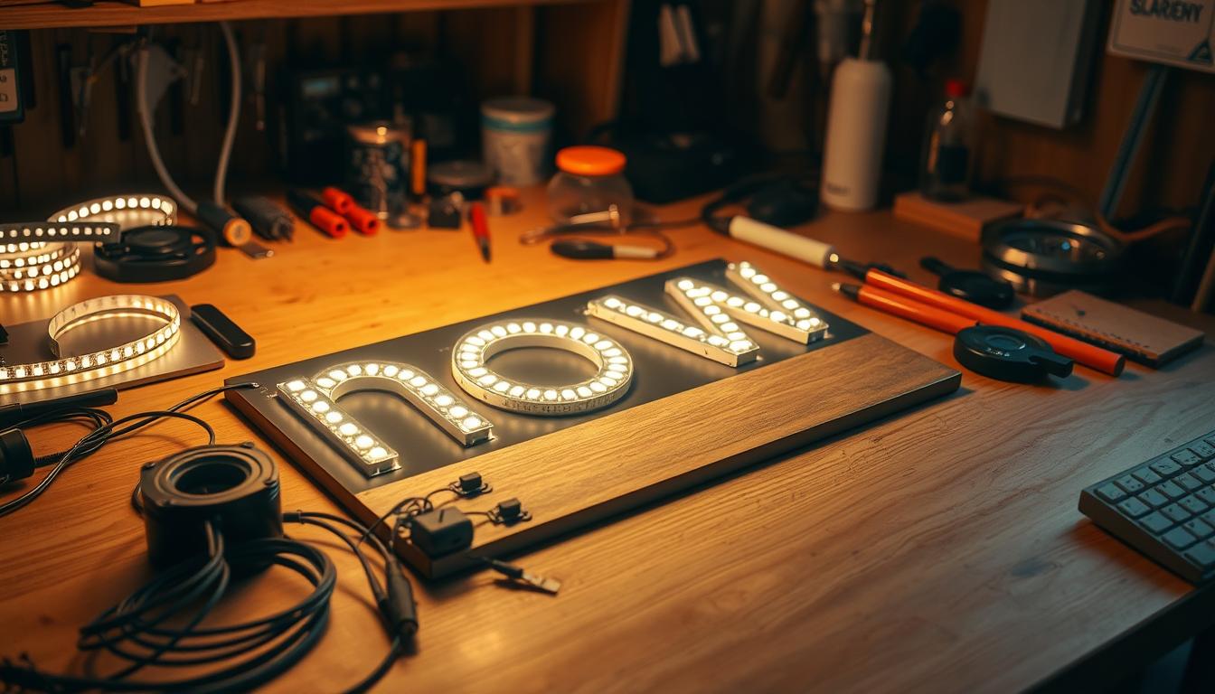 custom LED sign assembly custom LED sign assembly