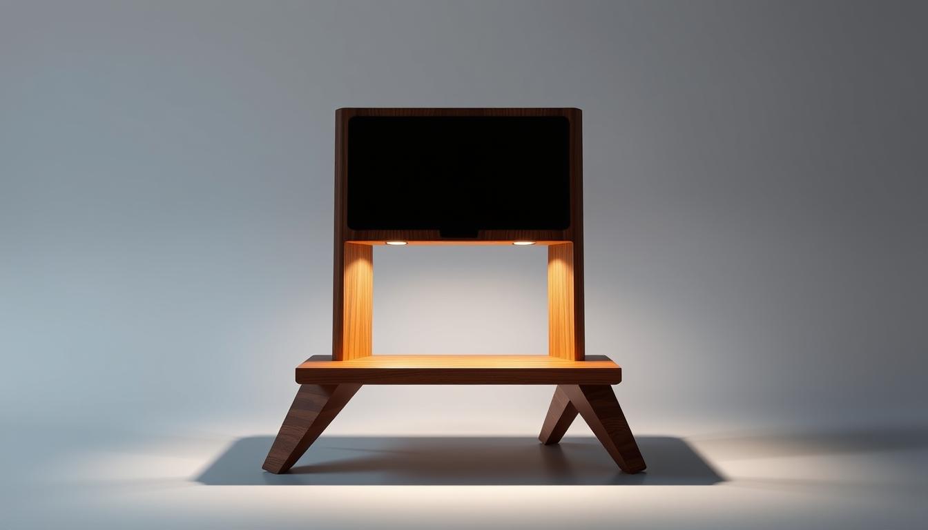 custom speaker stand design