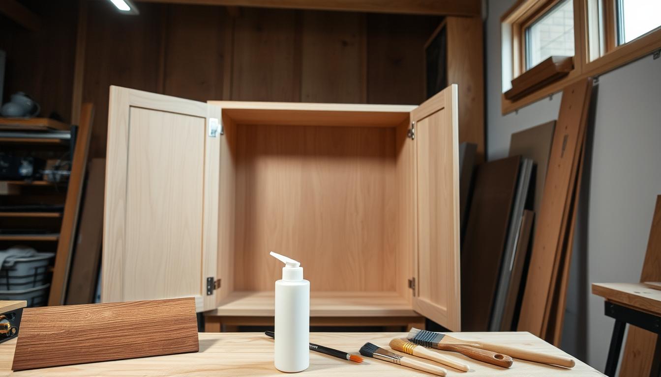 finishing touches for cabinet