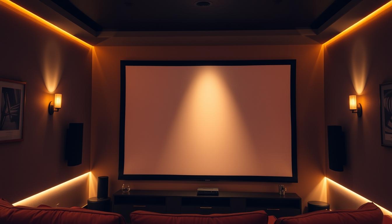 home theater screen