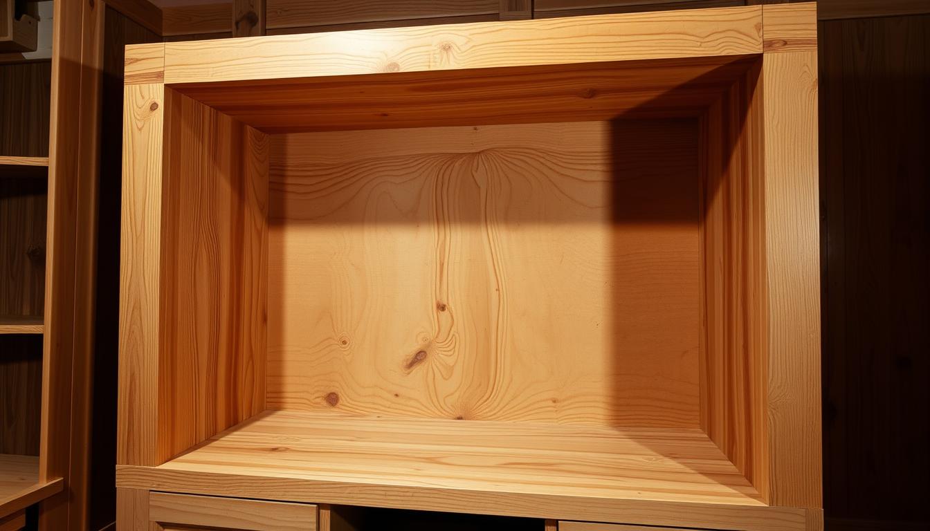 joinery techniques for media nook