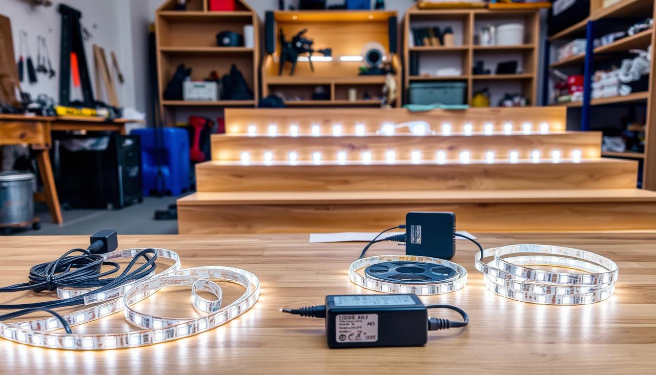 led strip light installation