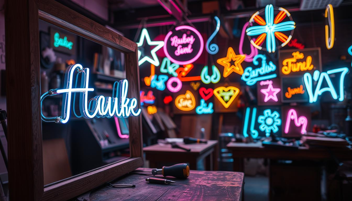 neon sign finishing touches neon sign finishing touches