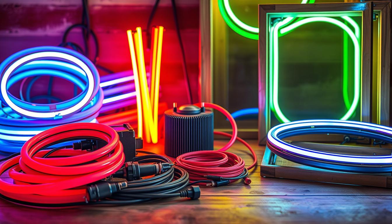 neon sign materials neon sign materials