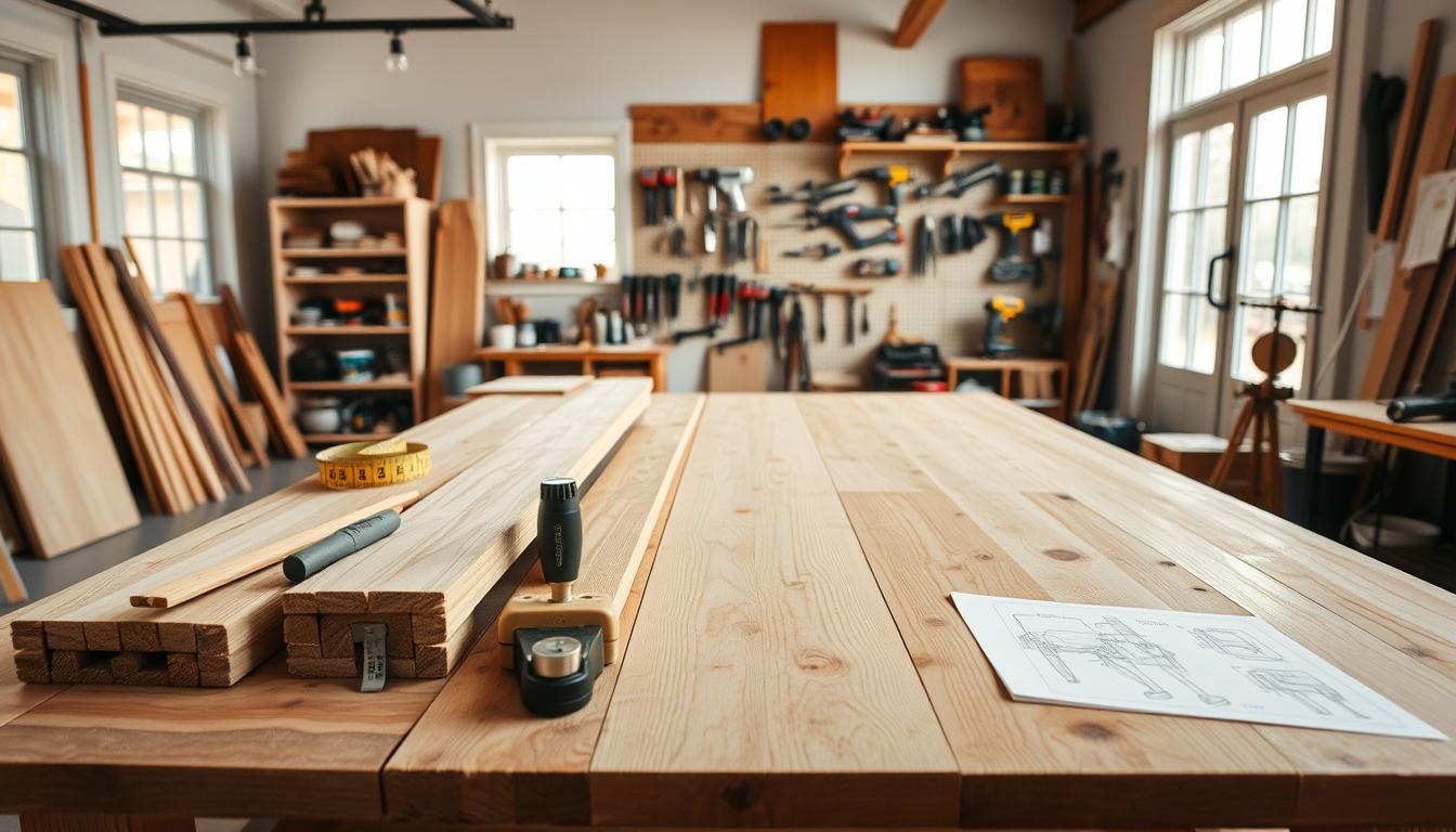 planning wooden backdrop materials