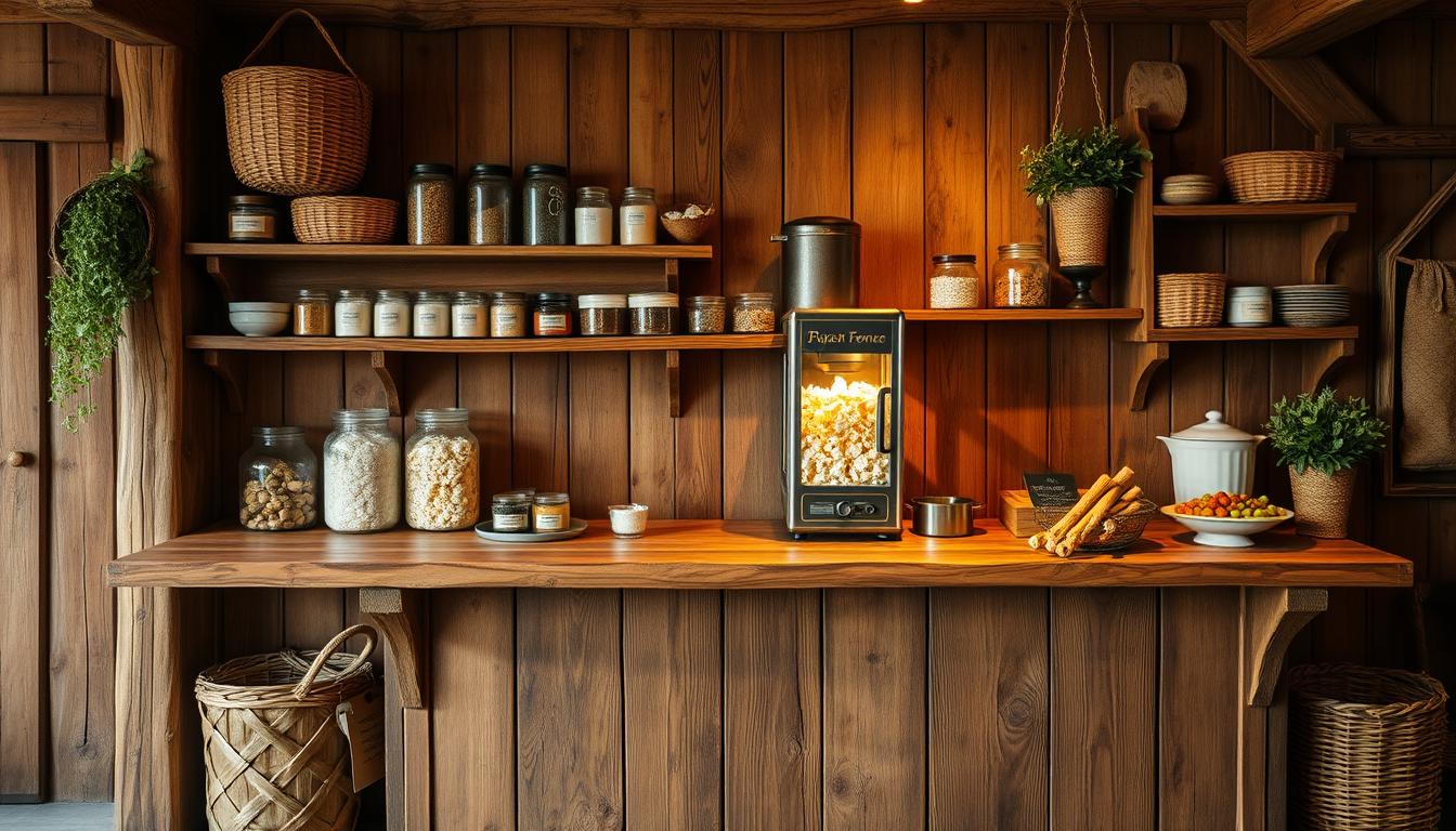 popcorn station design