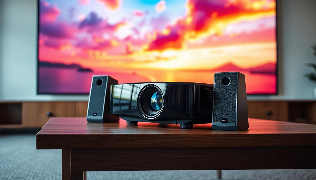 projector audio and smart features