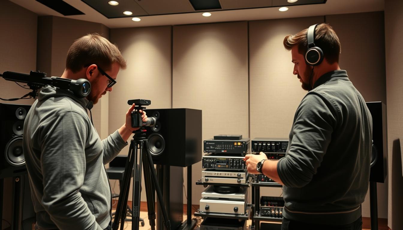 speaker calibration process