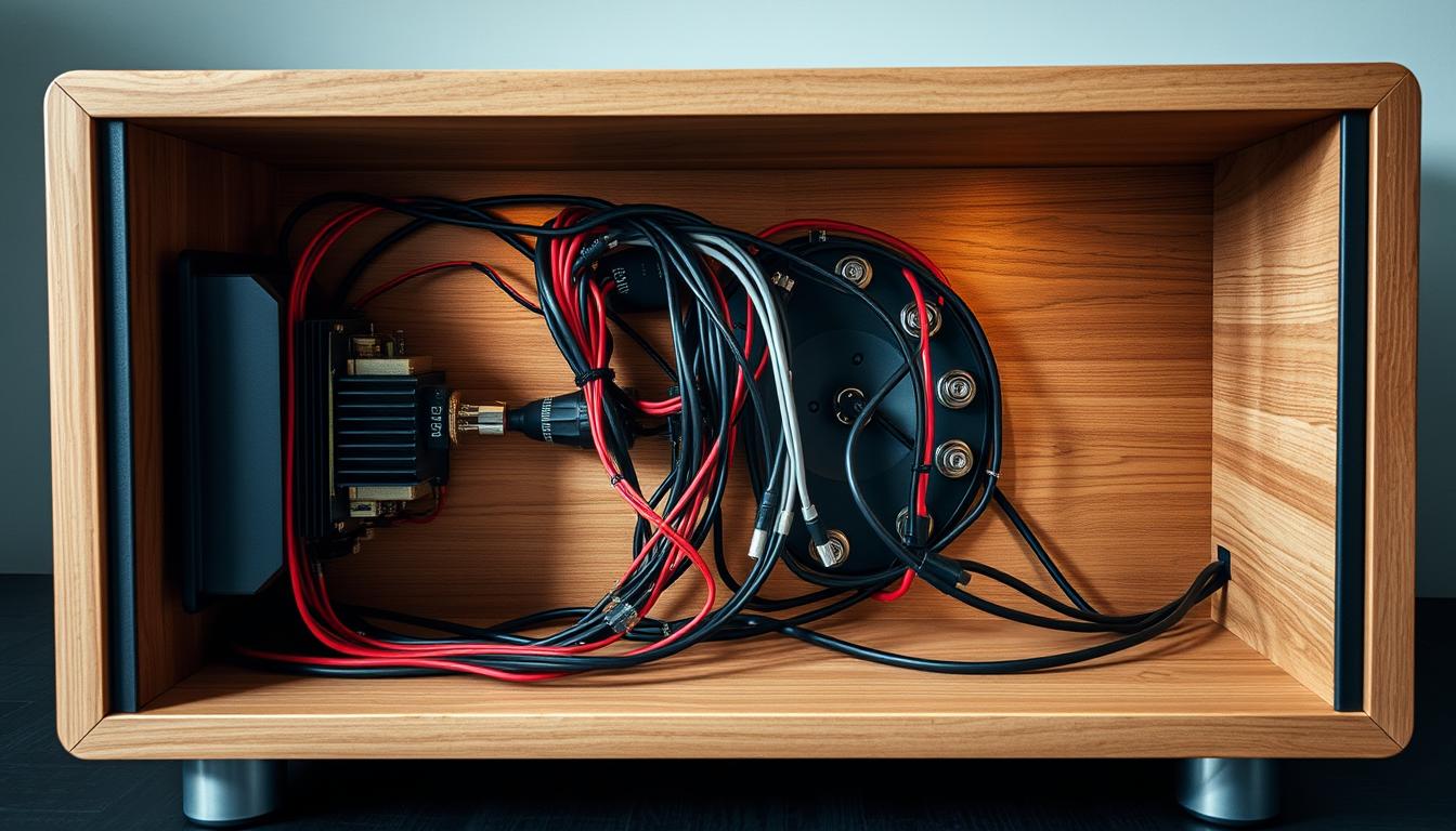 subwoofer enclosure wiring