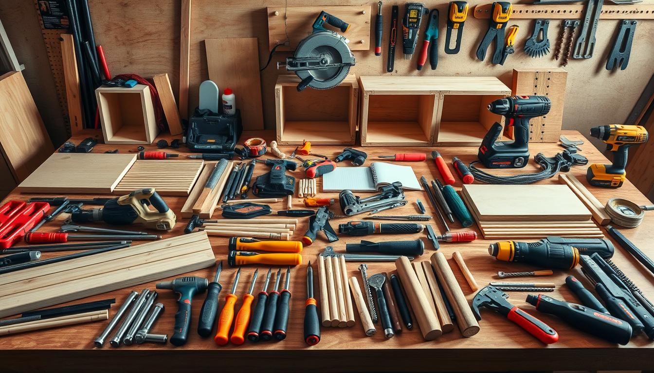 tools and materials for modular storage system tools and materials for modular storage system