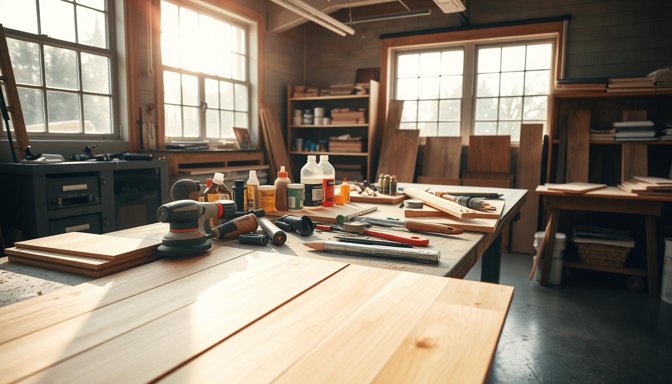 wood panel preparation