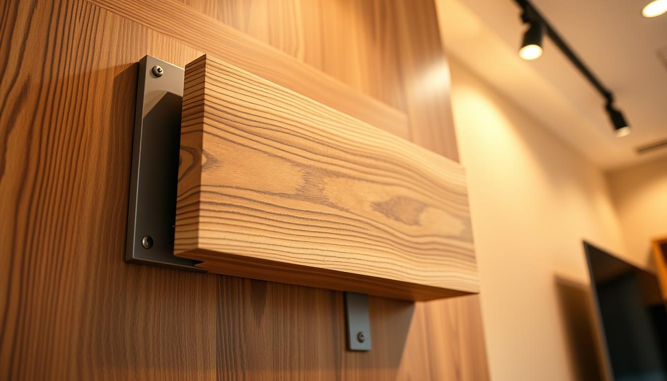 wood wall mount stability