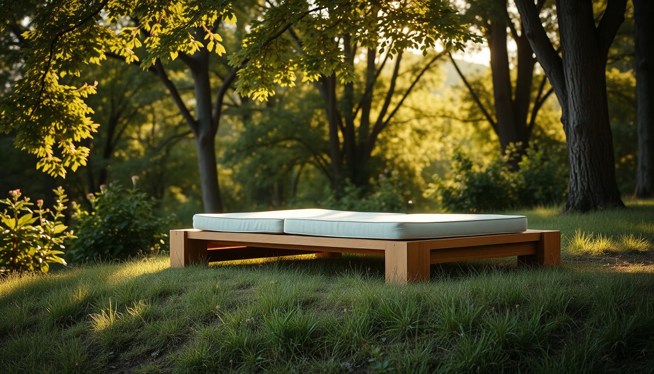 wooden seating platform design